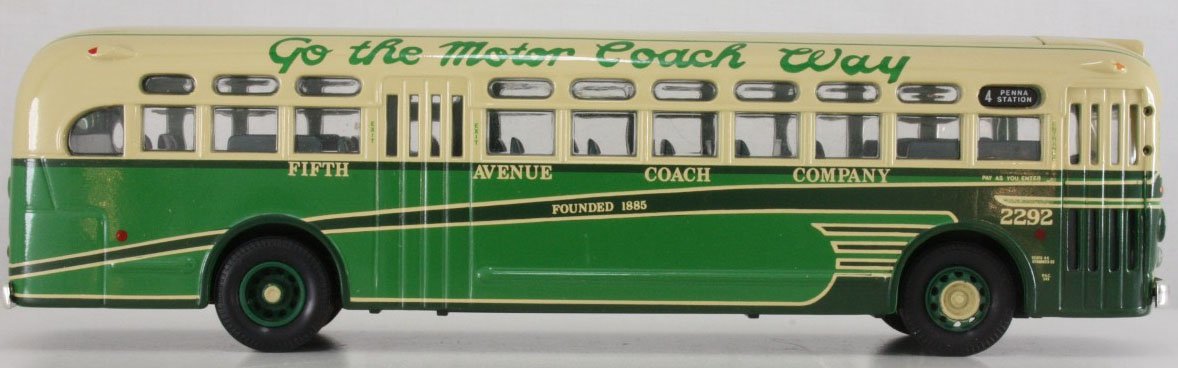 Amazon.com: GMC Corgi Classics New York City Transit Bus